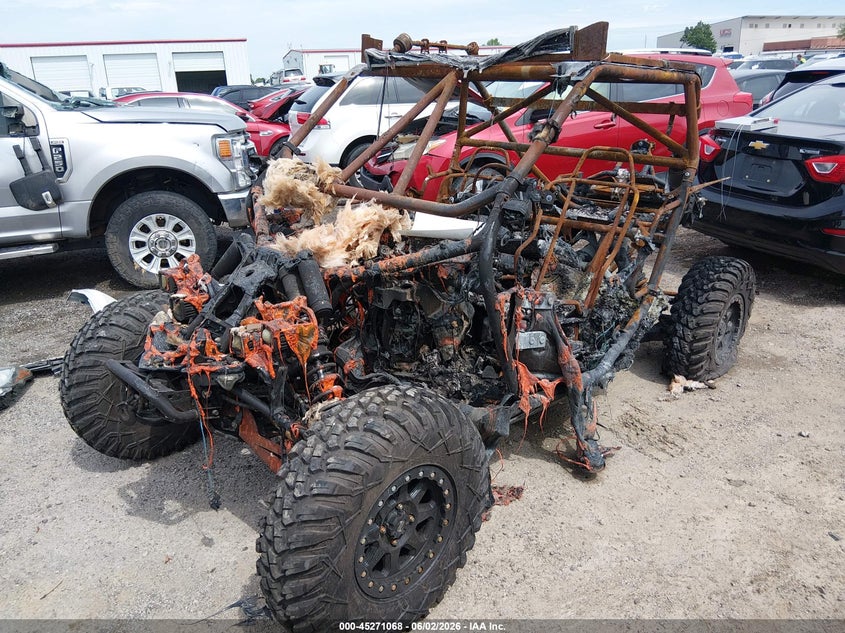 2017 Yamaha Yxz VIN 5Y4AN08Y8HA100540 IAAI salvage auction — TOTAL BURN, Clear (Oklahoma), sold $200 on 2026-07-14 (photo 2)