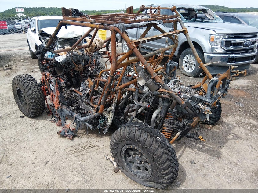 2017 Yamaha Yxz VIN 5Y4AN08Y8HA100540 IAAI salvage auction — TOTAL BURN, Clear (Oklahoma), sold $200 on 2026-07-14 (photo 3)
