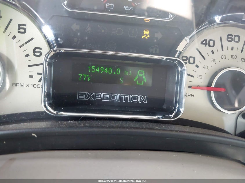 2010 Ford Expedition VIN 1FMJU1F59AEA64278 IAAI salvage auction — REAR END, Salvage (Idaho), sold $725 on 2026-07-09 (photo 7)