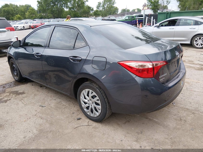 2017 Toyota Corolla VIN 5YFBURHEXHP715015 IAAI salvage auction — FRONT END, Salvage (Kansas), sold $4,400 on 2026-07-15 (photo 3)