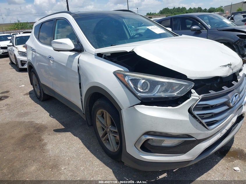 2018 Hyundai Santa fe VIN 5NMZU3LB8JH103405 IAAI salvage auction — FRONT END, Salvage (Texas), sold $2,350 on 2026-08-01 (photo 1)