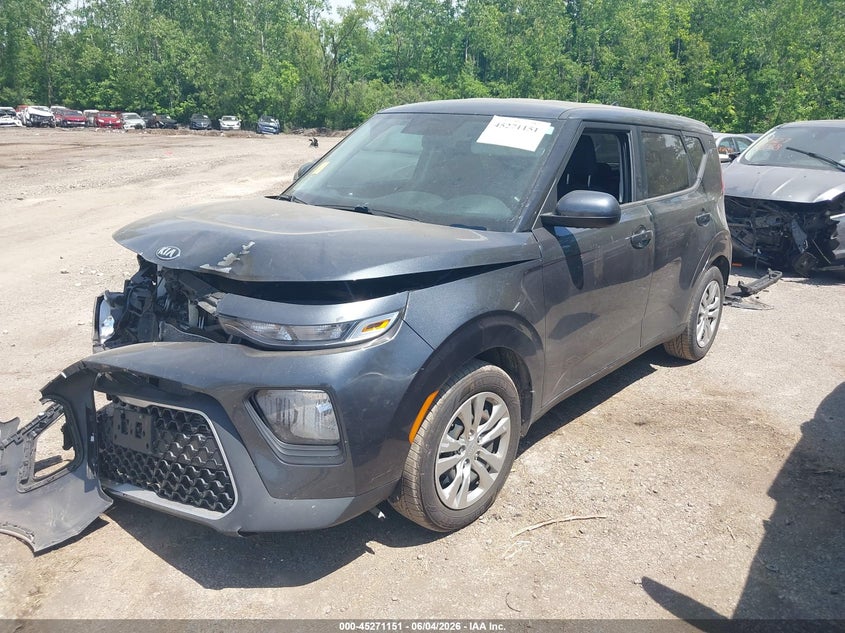 2021 Kia Soul VIN KNDJ23AU5M7781841 IAAI salvage auction — FRONT END, Salvage Title, sold $1,900 on 2026-07-28 (photo 2)