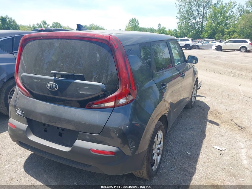 2021 Kia Soul VIN KNDJ23AU5M7781841 IAAI salvage auction — FRONT END, Salvage Title, sold $1,900 on 2026-07-28 (photo 4)