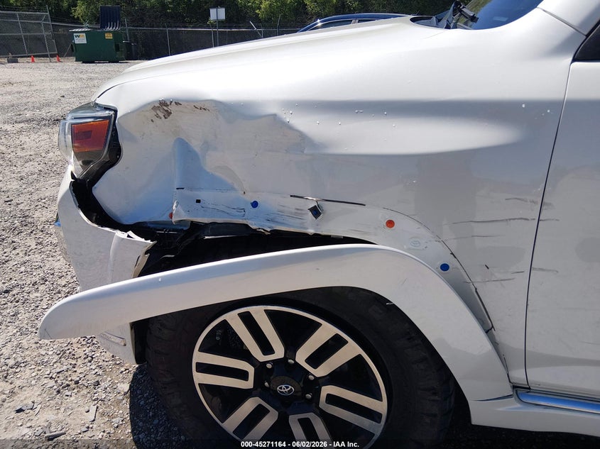 2021 Toyota 4runner VIN JTEKU5JR6M5841610 IAAI salvage auction — LEFT SIDE, Salvage Title, sold $25,675 on 2026-07-14 (photo 6)