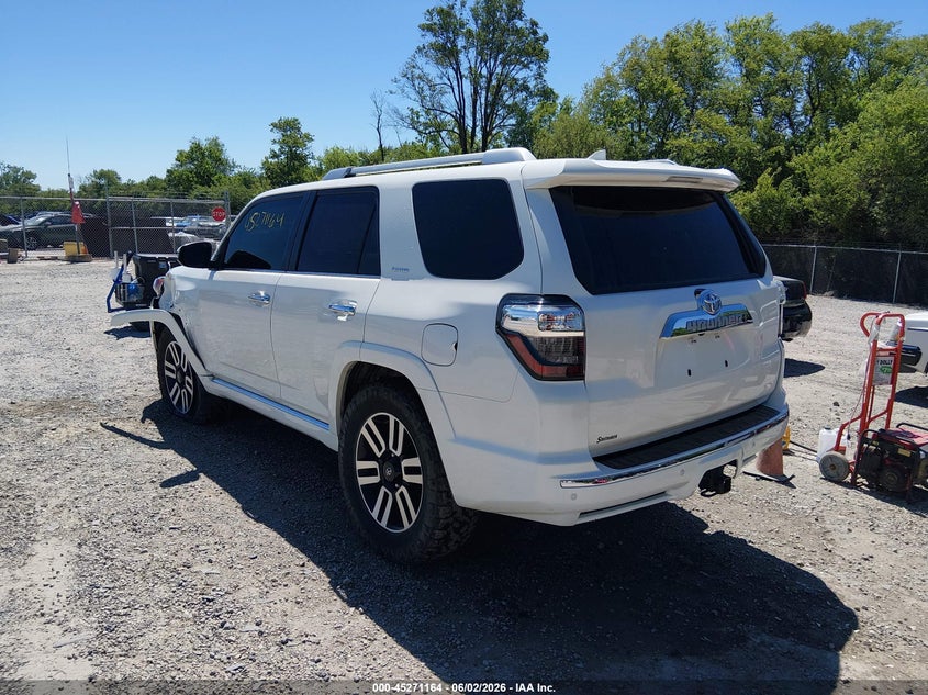 2021 Toyota 4runner VIN JTEKU5JR6M5841610 IAAI salvage auction — LEFT SIDE, Salvage Title, sold $25,675 on 2026-07-14 (photo 3)