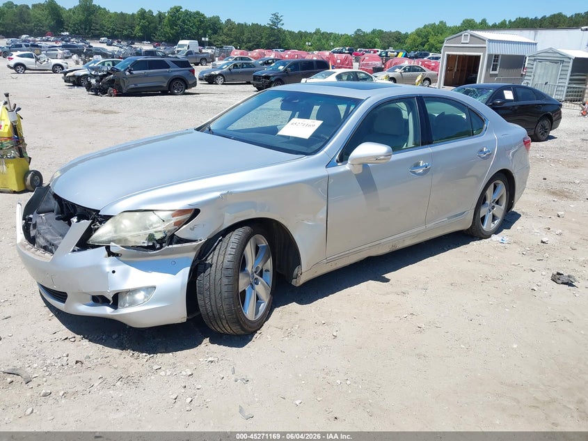 2010 Lexus Ls 460 VIN JTHBL5EF7A5092978 IAAI salvage auction — LEFT FRONT, Salvage (Georgia), sold $875 on 2026-07-17 (photo 2)