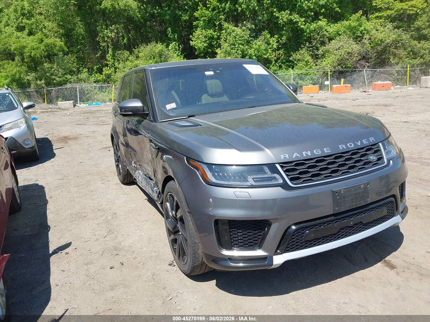 2019 Land rover Range rover sport VIN SALWR2RUXKA864349 — IAAI salvage auction photo