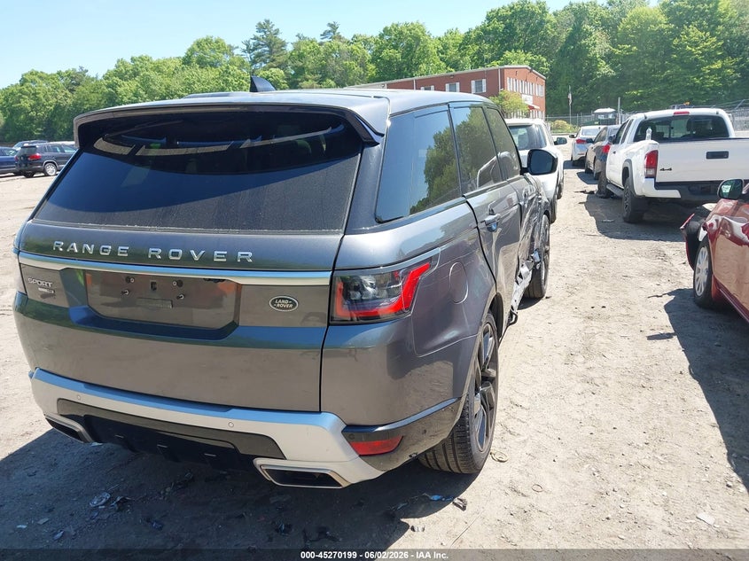 2019 Land rover Range rover sport VIN SALWR2RUXKA864349 IAAI salvage auction — RIGHT SIDE, Salvage (Massachusetts), sold $14,225 on 2026-07-28 (photo 4)