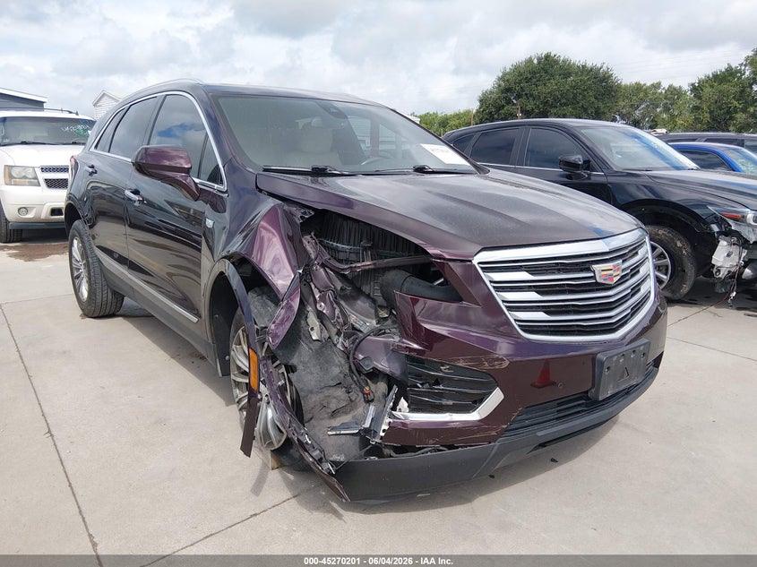 2018 Cadillac Xt5 VIN 1GYKNCRS2JZ112404 IAAI salvage auction — RIGHT FRONT, Salvage Title, sold $3,500 on 2026-07-21 (photo 1)