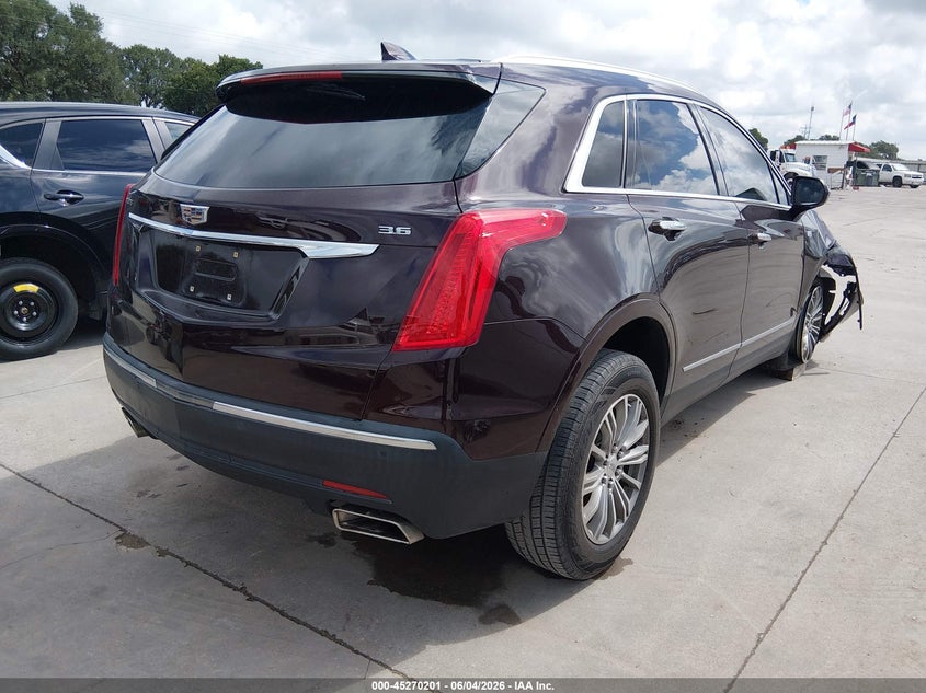 2018 Cadillac Xt5 VIN 1GYKNCRS2JZ112404 IAAI salvage auction — RIGHT FRONT, Salvage Title, sold $3,500 on 2026-07-21 (photo 4)