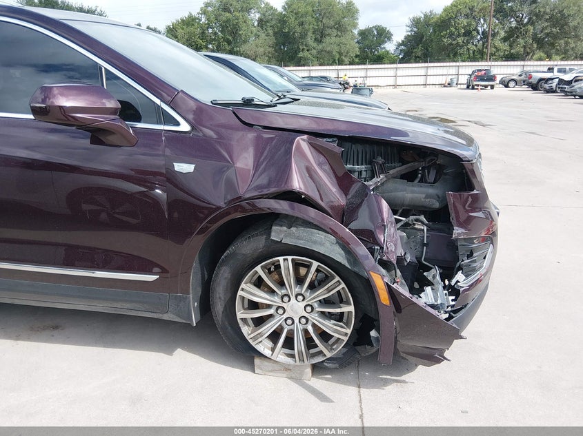 2018 Cadillac Xt5 VIN 1GYKNCRS2JZ112404 IAAI salvage auction — RIGHT FRONT, Salvage Title, sold $3,500 on 2026-07-21 (photo 6)