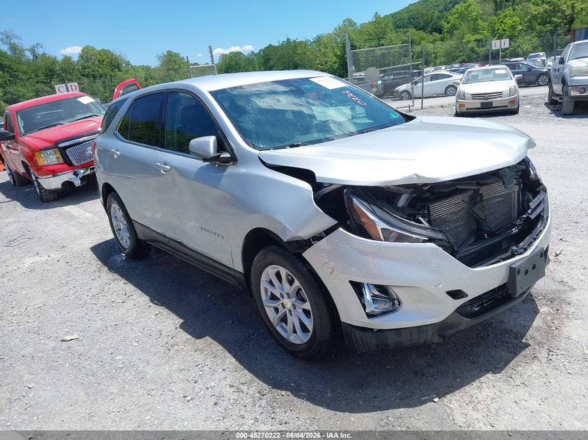 2020 Chevrolet Equinox VIN 3GNAXTEV8LL331090 IAAI salvage auction — FRONT END, Salvage Title, sold $2,150 on 2026-07-24 (photo 1)