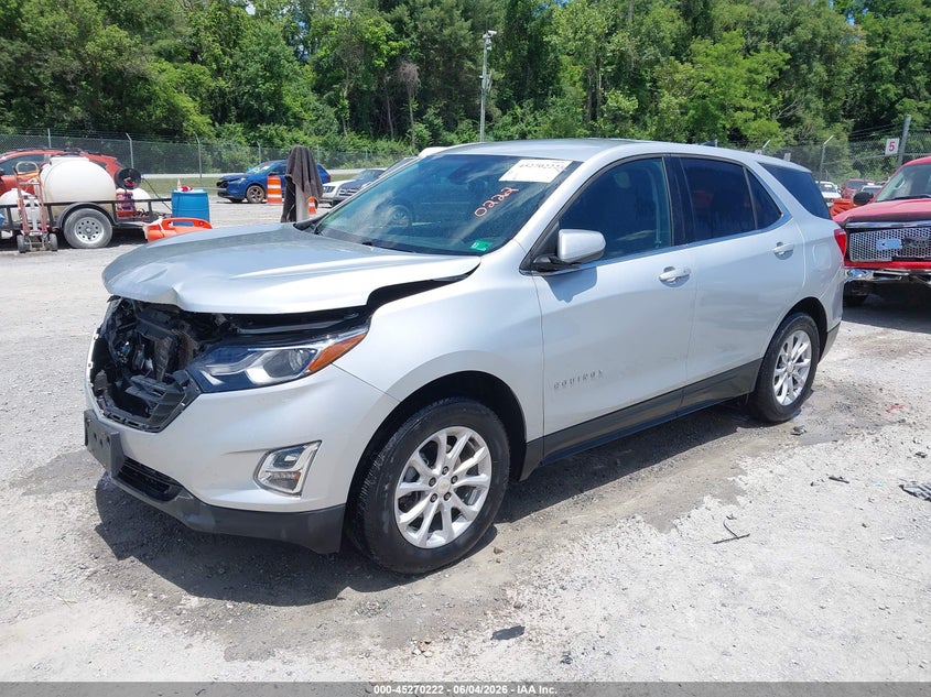 2020 Chevrolet Equinox VIN 3GNAXTEV8LL331090 IAAI salvage auction — FRONT END, Salvage Title, sold $2,150 on 2026-07-24 (photo 2)