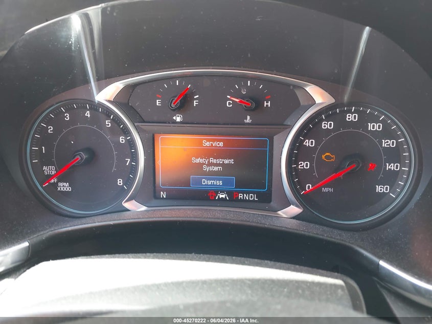 2020 Chevrolet Equinox VIN 3GNAXTEV8LL331090 IAAI salvage auction — FRONT END, Salvage Title, sold $2,150 on 2026-07-24 (photo 7)