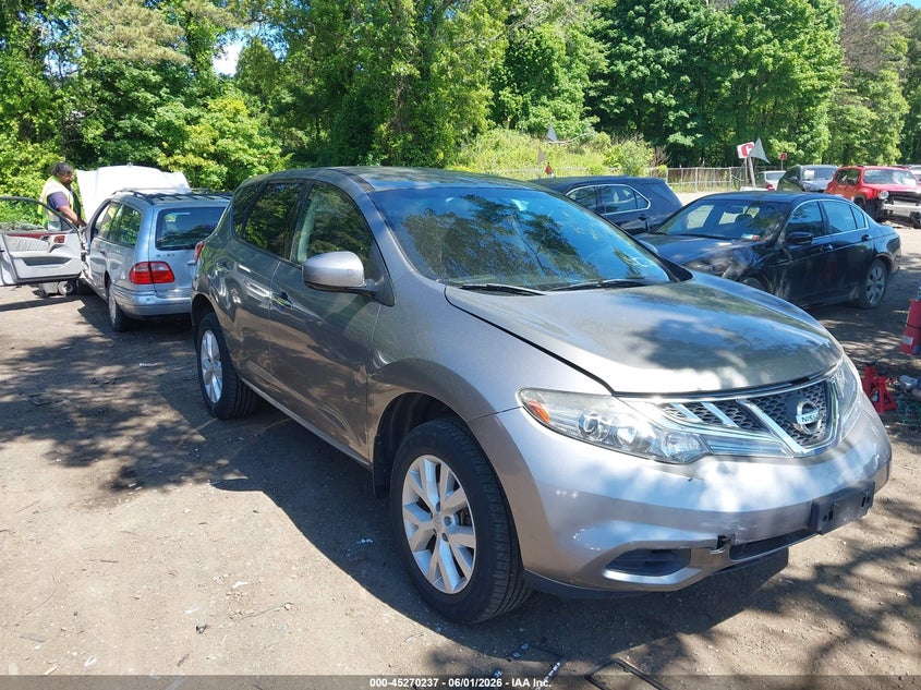 2011 Nissan Murano VIN JN8AZ1MW8BW178175 IAAI salvage auction — NORMAL WEAR, Clear (New York), sold $1,000 on 2026-07-14 (photo 1)