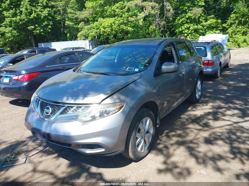 2011 Nissan Murano VIN JN8AZ1MW8BW178175 IAAI salvage auction — NORMAL WEAR, Clear (New York), sold $1,000 on 2026-07-14 (photo 2)