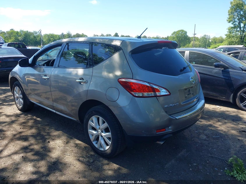 2011 Nissan Murano VIN JN8AZ1MW8BW178175 IAAI salvage auction — NORMAL WEAR, Clear (New York), sold $1,000 on 2026-07-14 (photo 3)