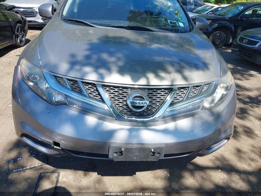 2011 Nissan Murano VIN JN8AZ1MW8BW178175 IAAI salvage auction — NORMAL WEAR, Clear (New York), sold $1,000 on 2026-07-14 (photo 6)