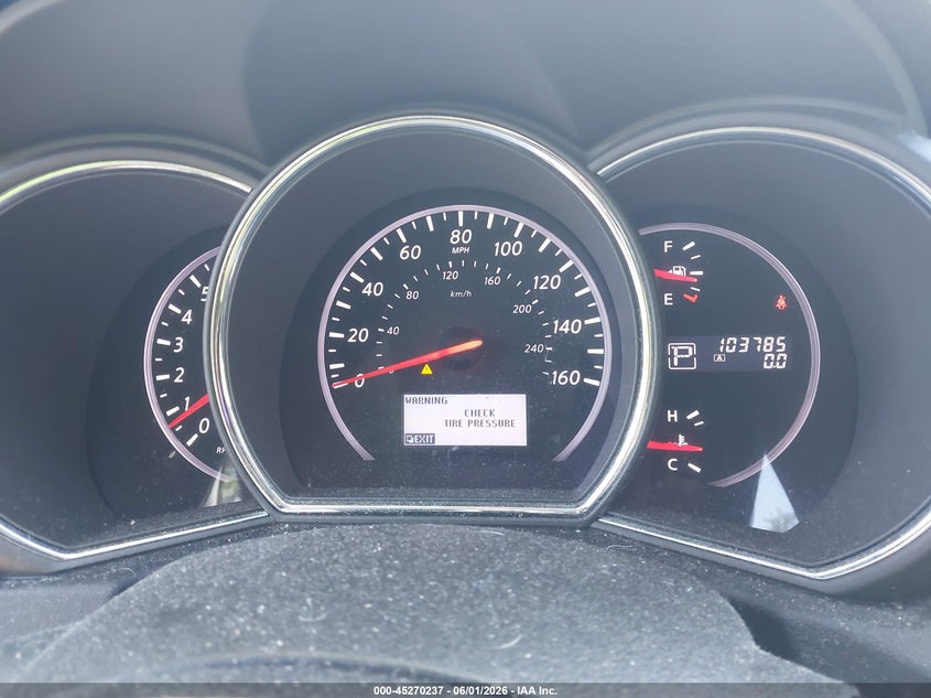 2011 Nissan Murano VIN JN8AZ1MW8BW178175 IAAI salvage auction — NORMAL WEAR, Clear (New York), sold $1,000 on 2026-07-14 (photo 7)