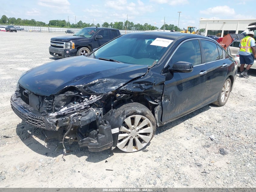 2013 Honda Accord VIN 1HGCR2F74DA079547 IAAI salvage auction — LEFT FRONT, Salvage (Idaho), sold $1,200 on 2026-08-03 (photo 6)