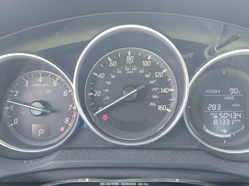 2016 Mazda 6 VIN JM1GJ1U55G1433356 IAAI salvage auction — HAIL, Salvage Title, sold $2,900 on 2026-07-14 (photo 7)