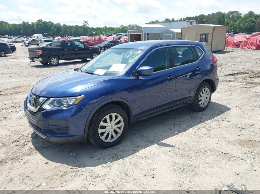 2018 Nissan Rogue VIN KNMAT2MT1JP599107 IAAI salvage auction — REAR END, Salvage Title, sold $2,050 on 2026-07-17 (photo 2)