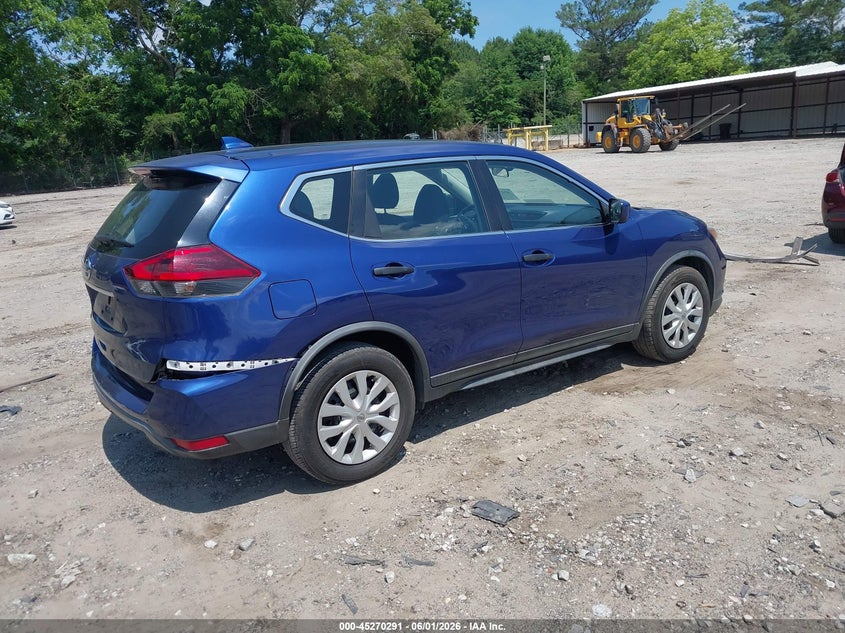 2018 Nissan Rogue VIN KNMAT2MT1JP599107 IAAI salvage auction — REAR END, Salvage Title, sold $2,050 on 2026-07-17 (photo 4)