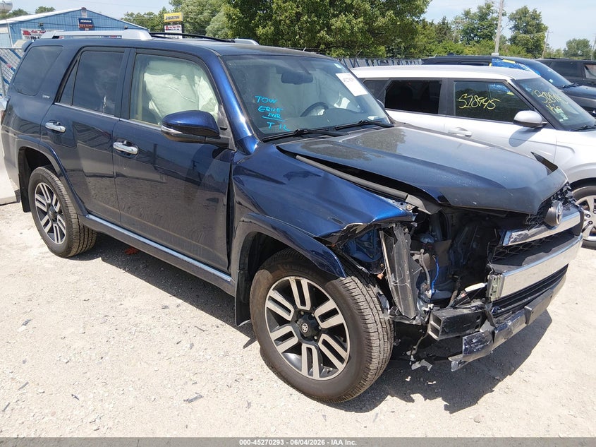 2015 Toyota 4runner VIN JTEBU5JR2F5226295 IAAI salvage auction — FRONT END, Salvage Title, sold $7,200 on 2026-07-09 (photo 1)