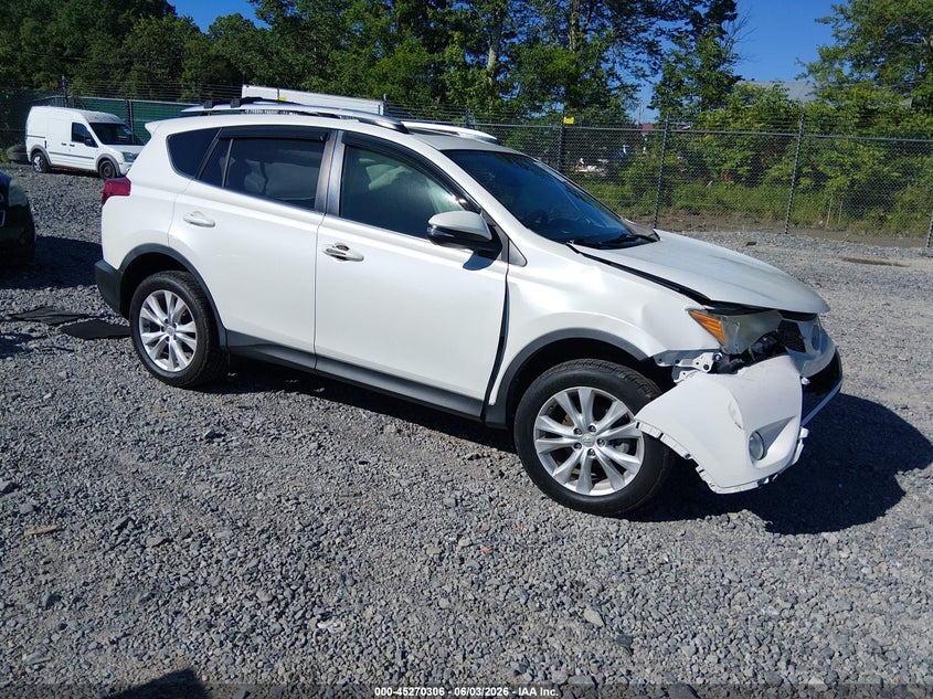 2013 Toyota Rav 4 VIN JTMDFREV5DD024124 IAAI salvage auction — FRONT END, Salvage (West Virginia), sold $3,650 on 2026-07-09 (photo 1)