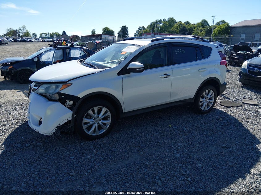 2013 Toyota Rav 4 VIN JTMDFREV5DD024124 IAAI salvage auction — FRONT END, Salvage (West Virginia), sold $3,650 on 2026-07-09 (photo 2)