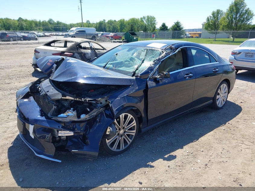 2017 Mercedes-benz Cla-klasse VIN WDDSJ4EB9HN439791 IAAI salvage auction — FRONT END, Salvage Title, sold $1,025 on 2026-08-04 (photo 2)