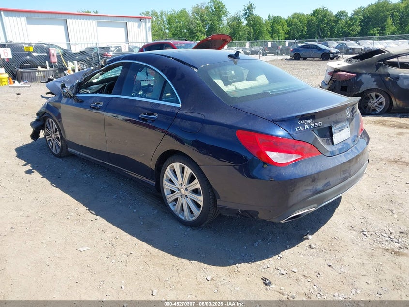 2017 Mercedes-benz Cla-klasse VIN WDDSJ4EB9HN439791 IAAI salvage auction — FRONT END, Salvage Title, sold $1,025 on 2026-08-04 (photo 3)