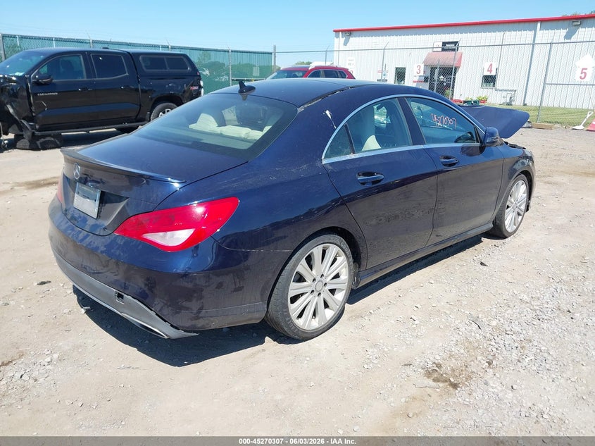 2017 Mercedes-benz Cla-klasse VIN WDDSJ4EB9HN439791 IAAI salvage auction — FRONT END, Salvage Title, sold $1,025 on 2026-08-04 (photo 4)