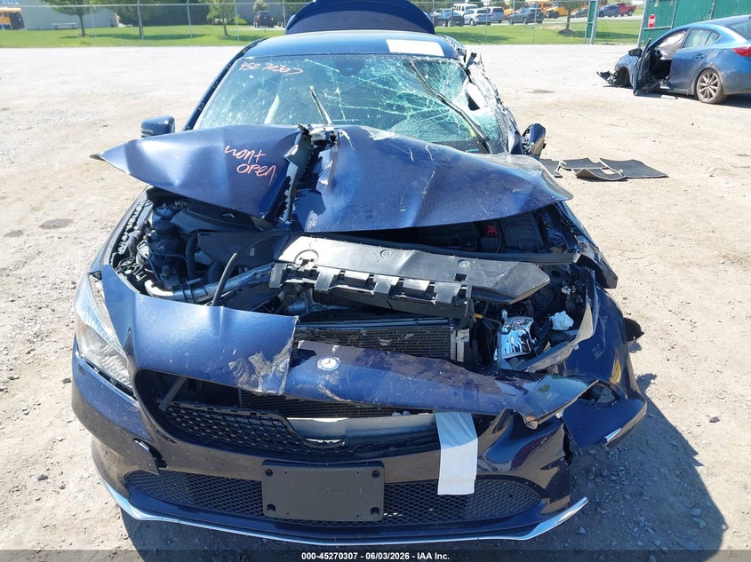 2017 Mercedes-benz Cla-klasse VIN WDDSJ4EB9HN439791 IAAI salvage auction — FRONT END, Salvage Title, sold $1,025 on 2026-08-04 (photo 6)