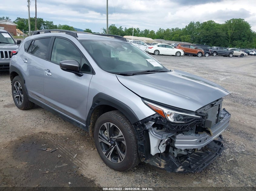 2025 Subaru Xv VIN JF2GUHDC9S8332272 IAAI salvage auction — FRONT & REAR, Salvage (North Carolina), sold $7,100 on 2026-07-16 (photo 1)