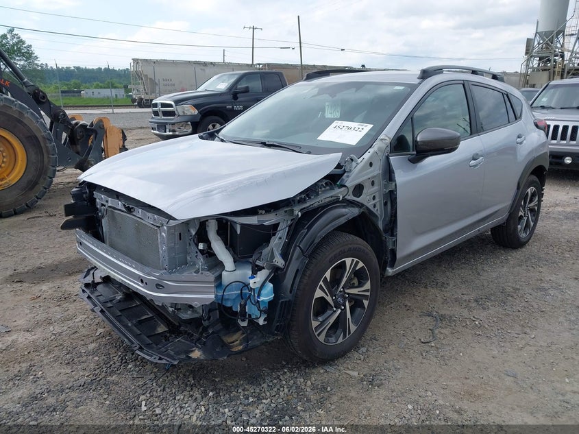 2025 Subaru Xv VIN JF2GUHDC9S8332272 IAAI salvage auction — FRONT & REAR, Salvage (North Carolina), sold $7,100 on 2026-07-16 (photo 2)