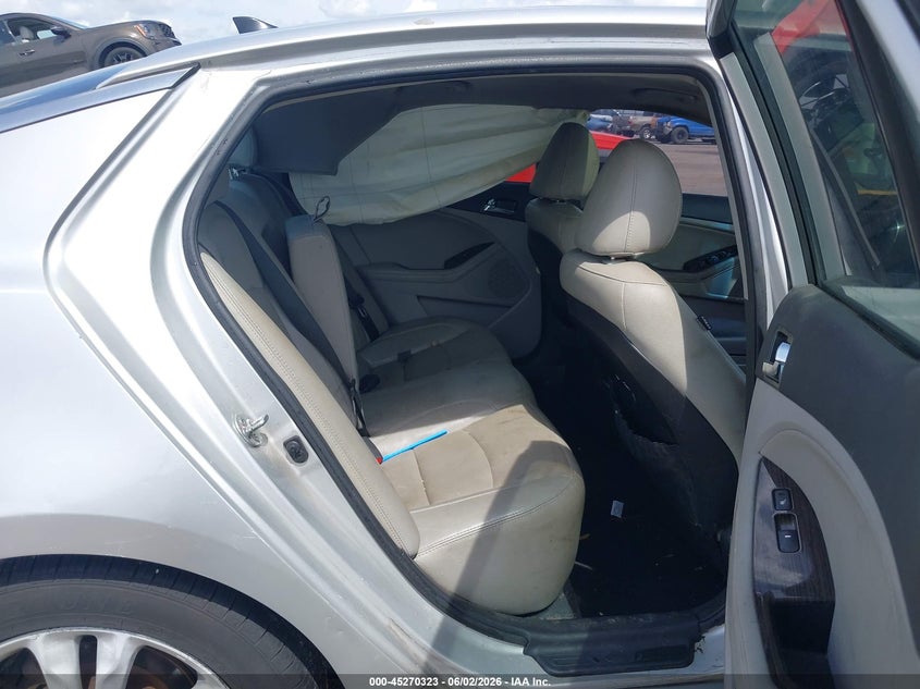 2012 Kia Optima VIN 5XXGN4A71CG066966 IAAI salvage auction — LEFT REAR, Salvage Title, sold $600 on 2026-07-08 (photo 8)