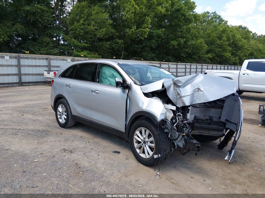 2019 Kia Sorento VIN 5XYPG4A57KG474200 IAAI salvage auction — FRONT END, Salvage Title, sold $650 on 2026-07-29 (photo 1)