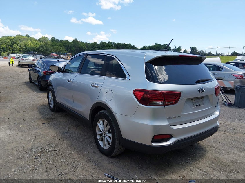2019 Kia Sorento VIN 5XYPG4A57KG474200 IAAI salvage auction — FRONT END, Salvage Title, sold $650 on 2026-07-29 (photo 3)