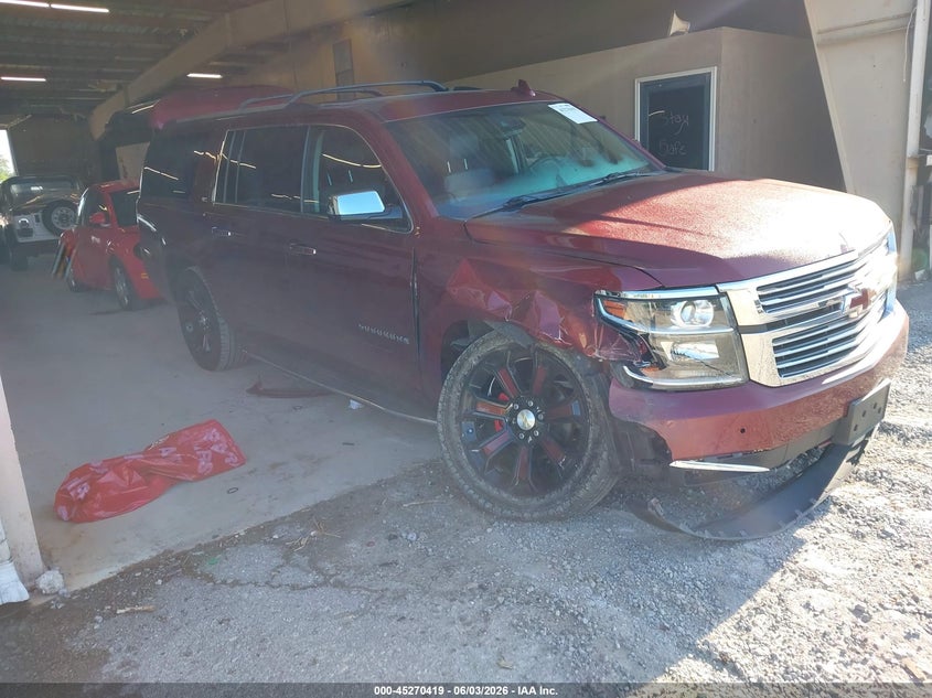 2016 Chevrolet Suburban VIN 1GNSKJKC1GR312857 IAAI salvage auction — RIGHT FRONT, Clear (Tennessee), sold $4,800 on 2026-07-22 (photo 1)