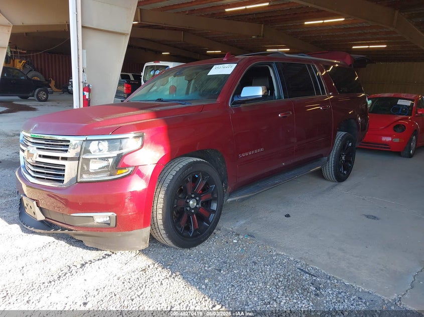 2016 Chevrolet Suburban VIN 1GNSKJKC1GR312857 IAAI salvage auction — RIGHT FRONT, Clear (Tennessee), sold $4,800 on 2026-07-22 (photo 2)