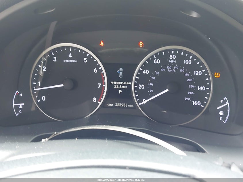 2013 Lexus ES VIN JTHBK1GGXD2010037 IAAI salvage auction — RIGHT REAR, Salvage Title, sold $1,100 on 2026-07-15 (photo 7)