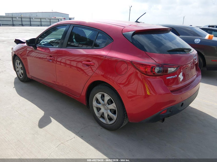 2015 Mazda 3 VIN JM1BM1K72F1258794 IAAI salvage auction — FRONT END, Original (Texas), sold $1,250 on 2026-07-28 (photo 3)