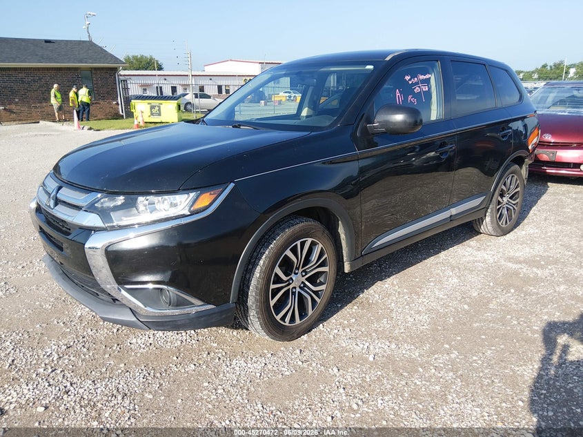 2018 Mitsubishi Outlander VIN JA4AD2A34JJ001719 IAAI salvage auction — REAR END, Salvage Title, sold $1,775 on 2026-07-13 (photo 2)