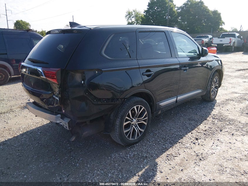 2018 Mitsubishi Outlander VIN JA4AD2A34JJ001719 IAAI salvage auction — REAR END, Salvage Title, sold $1,775 on 2026-07-13 (photo 4)