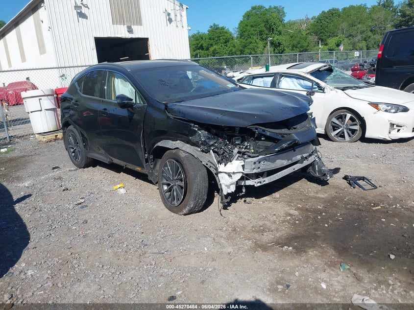 2025 Lexus Nx VIN JTJGKCEZ4S5039680 IAAI salvage auction — FRONT END, Salvage Title, sold $13,000 on 2026-07-18 (photo 1)
