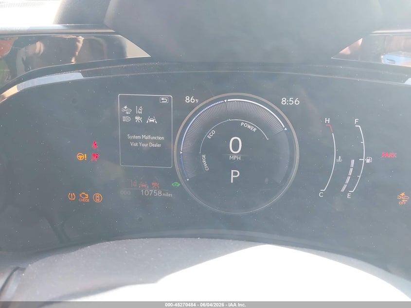 2025 Lexus Nx VIN JTJGKCEZ4S5039680 IAAI salvage auction — FRONT END, Salvage Title, sold $13,000 on 2026-07-18 (photo 7)