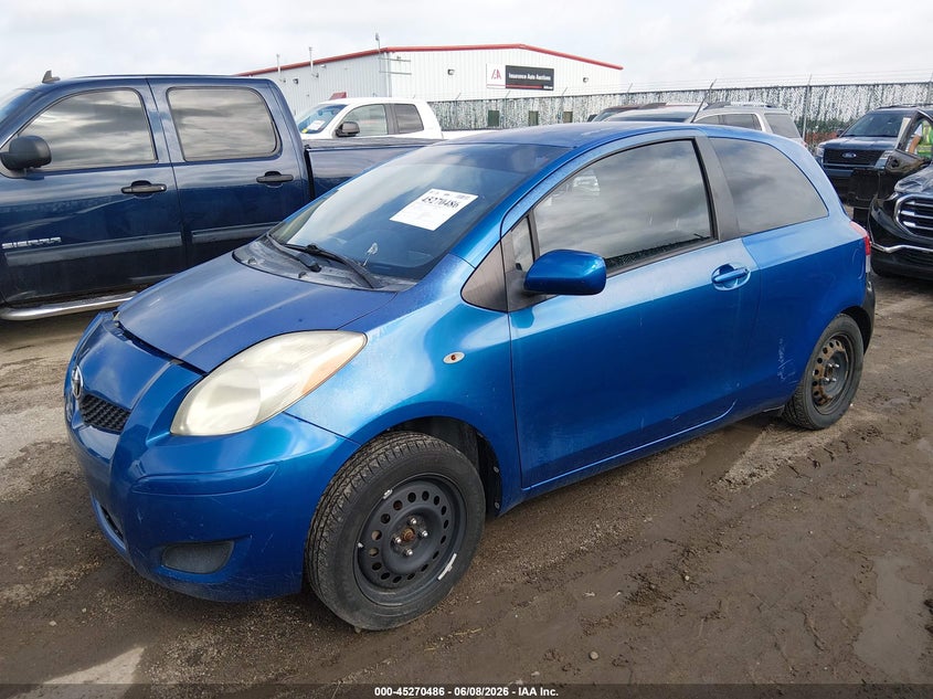 2010 Toyota Yaris VIN JTDJT4K38A5279888 IAAI salvage auction — REAR END, Salvage (Kansas), sold $600 on 2026-07-24 (photo 2)