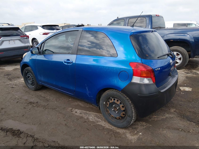 2010 Toyota Yaris VIN JTDJT4K38A5279888 IAAI salvage auction — REAR END, Salvage (Kansas), sold $600 on 2026-07-24 (photo 3)