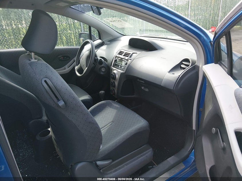 2010 Toyota Yaris VIN JTDJT4K38A5279888 IAAI salvage auction — REAR END, Salvage (Kansas), sold $600 on 2026-07-24 (photo 5)